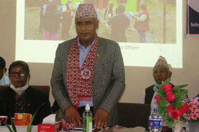 कोरोनाविरुद्धको खोप उपलब्ध गराउन सरकार प्रतिबद्ध छ : मन्त्री बराल